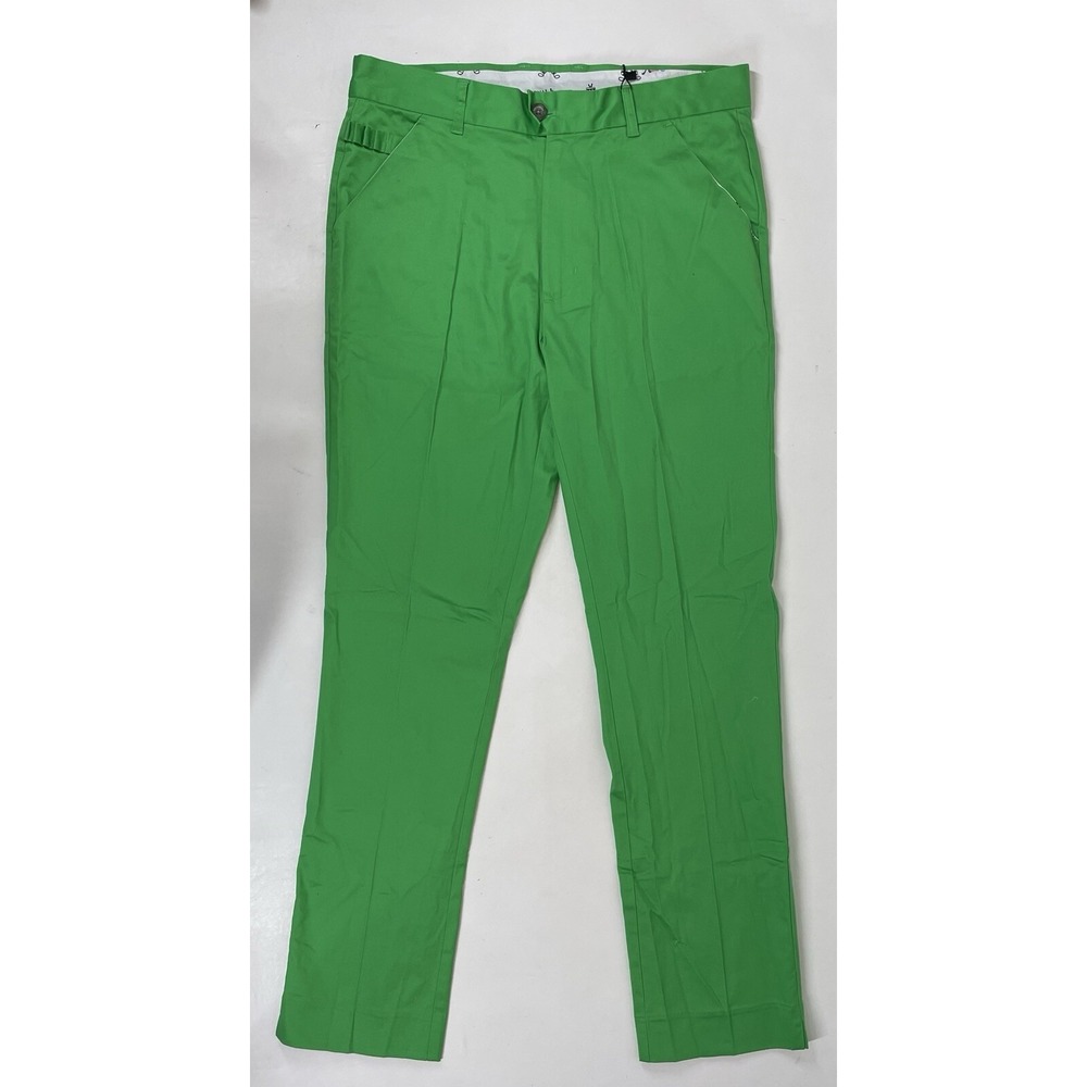 Royal & Awesome Mens Golf Pants Greenside + Divot Tool Tee Holder 34x32